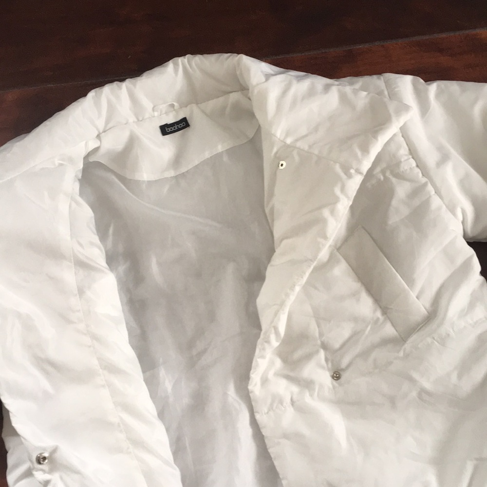 Boohoo Polyester Bomber Unfitting Jacket - image 7